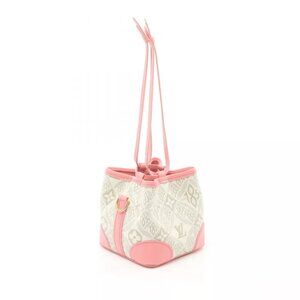 LOUIS VUITTON Noe Purse drawstring shoulder Hand bag Jacquard